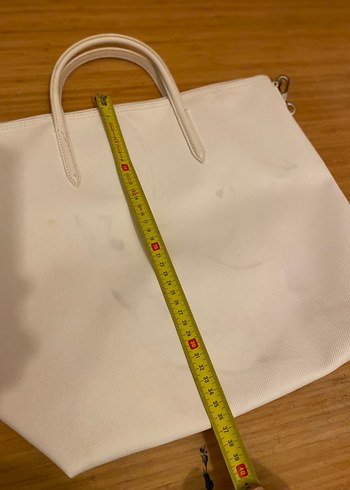 Lacoste Lacoste Beyaz Deri Kadın Çanta
