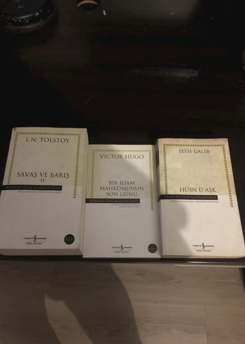 Klasik Roman Seti: Tolstoy, Hugo, Şeyh Galib
