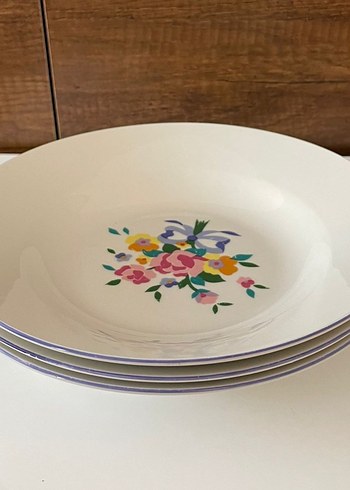 Lynns çukur yemek tabağı 3lü