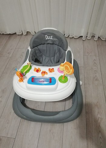 Gri Bebek Yürüteci Oyuncaklı - Görsel 2