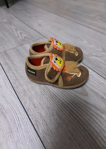 Kahverengi Erkek Çocuk Sıcak Ev Terliği - Görsel 2