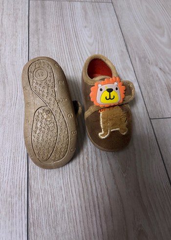 Kahverengi Erkek Çocuk Sıcak Ev Terliği - Görsel 4