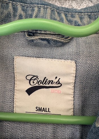 Colin's Gri Düğmeli Salaş Kadın Kot Ceket
