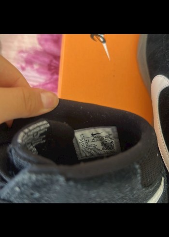 Nike Nike Siyah süet blazer Kadın ayakkabısı