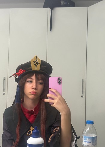 Hu tao cosplay S beden