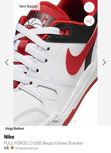 38 Beden Nike Orjinal sneaker