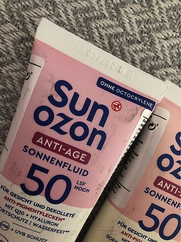 Diğer Sun ozon anti age