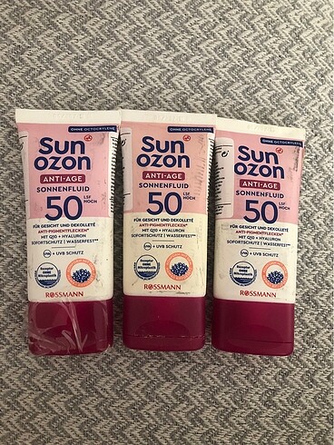 Sun ozon anti age