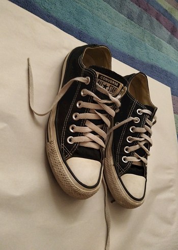 Converse Beyaz Bağcıklı Kadın Spor Ayakkabı