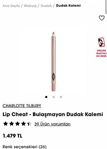 Charlotte Tilbury Lip Cheat - Pillow Talk