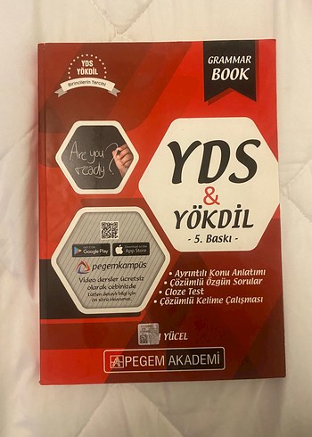 YDS & YÖKDİL Grammar Book - 5. Baskı