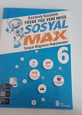 Sosyal Max 6. Sınıf Sosyal Bilgiler Kitabı