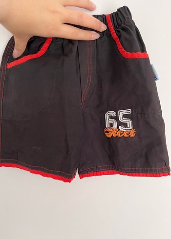 Siyah Erkek Çocuk Şortu