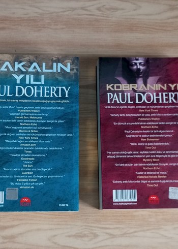 Çakalın yılı ve Kobranın yılı 2 kitap - Görsel 2