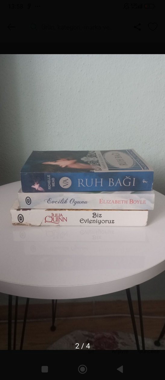 Üç Roman Kitabı Seti - Görsel 4