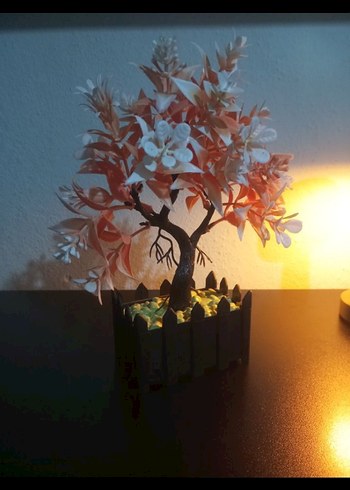 Çiçekli Dekoratif Ağaç - Görsel 2