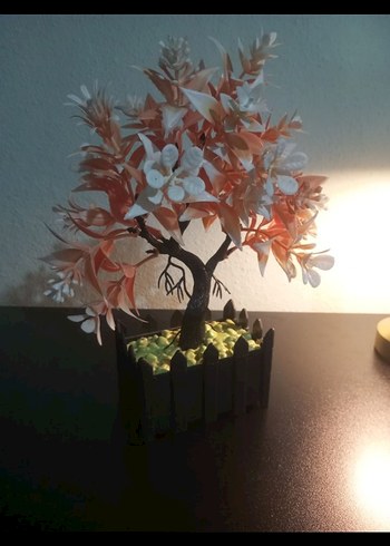 Çiçekli Dekoratif Ağaç - Görsel 3