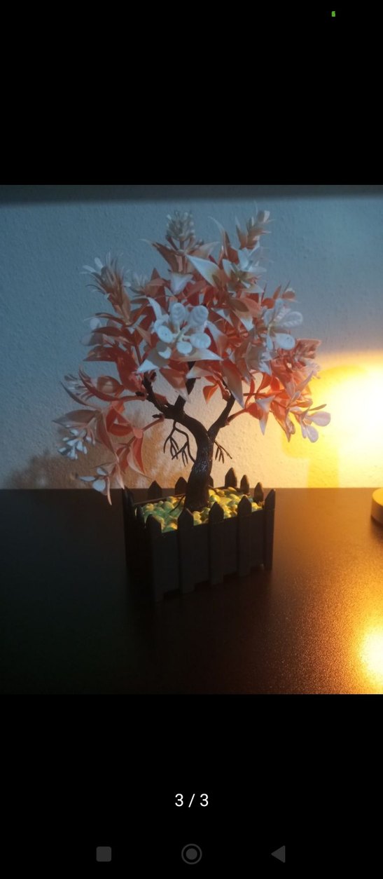 Çiçekli Dekoratif Ağaç - Görsel 2