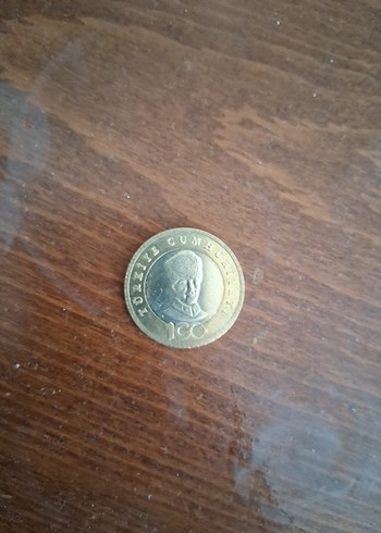 100.yüzyıl'a özel madeni demir 5 TL - Görsel 3