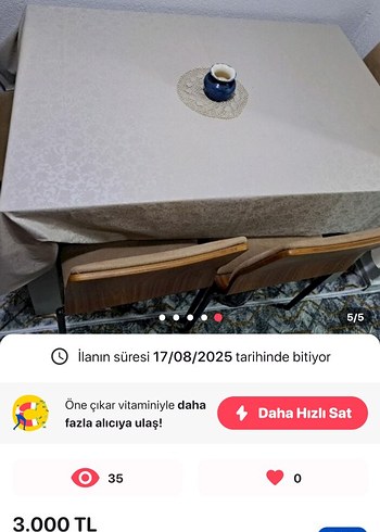  Beden mutfak. masasi