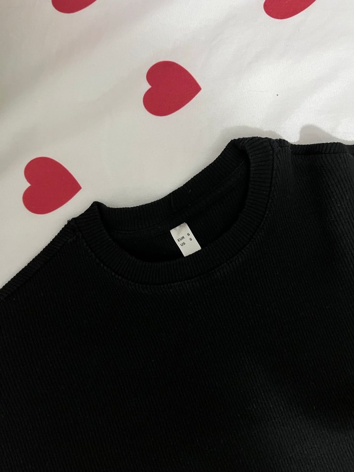 Siyah Rahat Kesim  Eşofman Takımı - Görsel 3