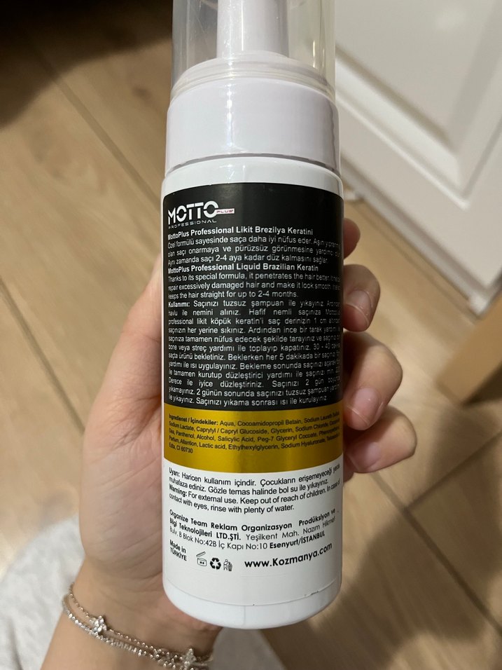 Foam Keratin Sıvı Şampuan 175 ml - Görsel 2