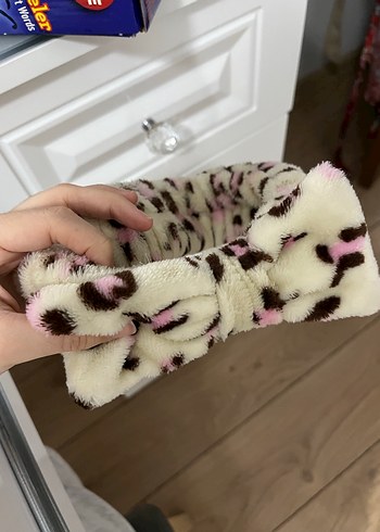 Kürk Detaylı Çok Renkli Kadın Saç Bandı - Görsel 3