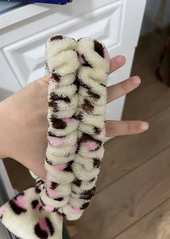 Kürk Detaylı Çok Renkli Kadın Saç Bandı - Görsel 2