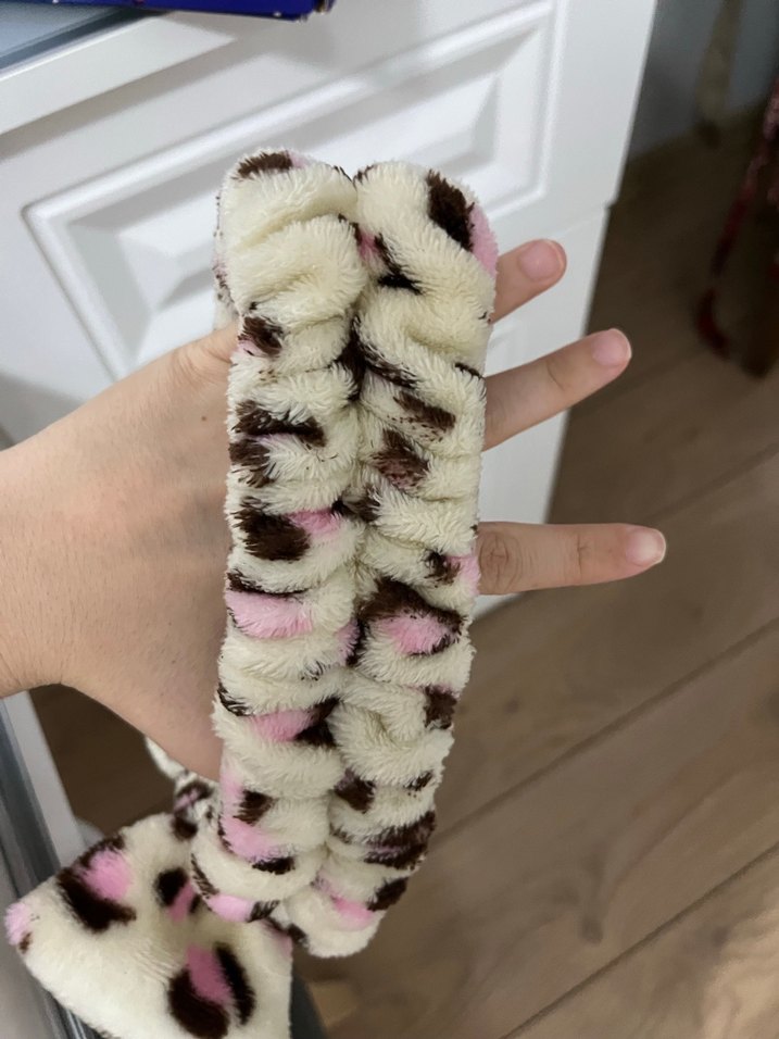 Kürk Detaylı Çok Renkli Kadın Saç Bandı - Görsel 2