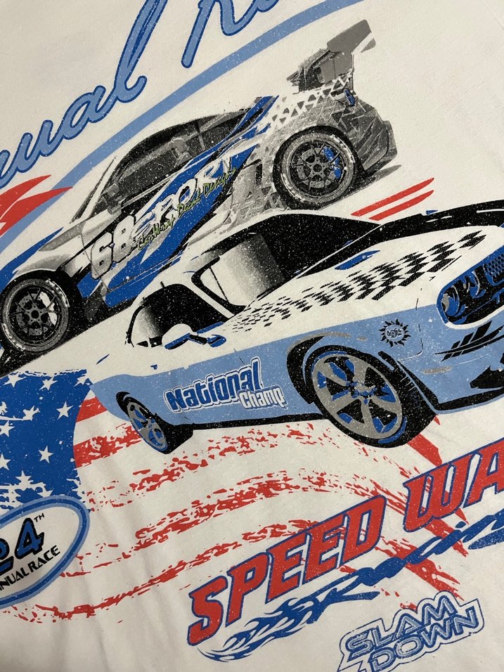 Beyaz Baskılı Pamuklu Erkek Tişört - Görsel 4