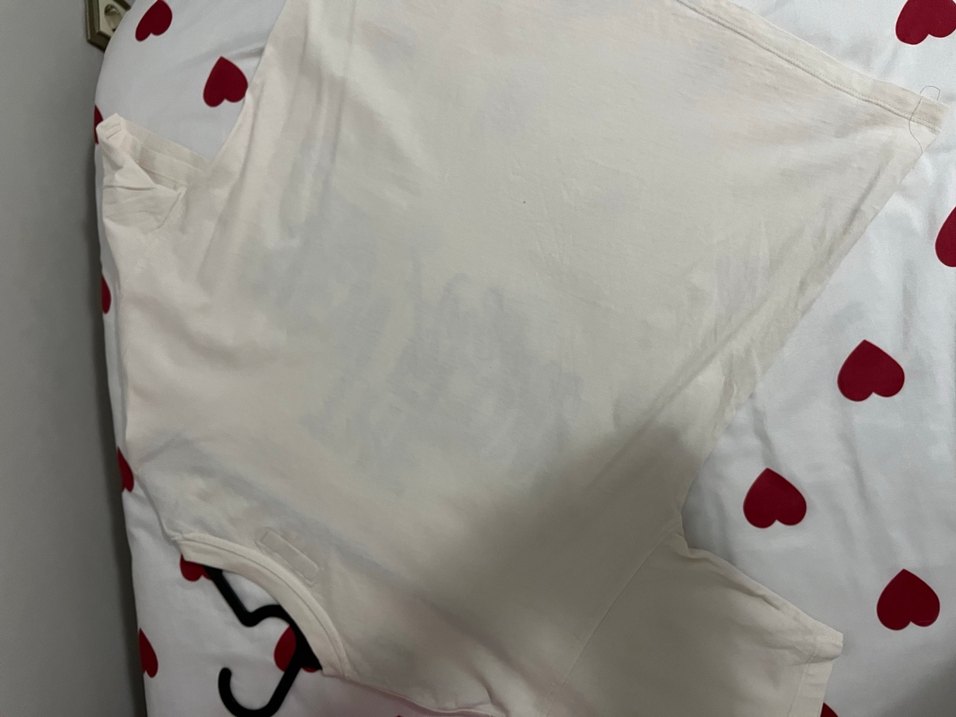 Beyaz Baskılı  Tişörtü - Görsel 3