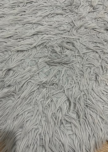 Bohem Gri Peluş Halı - Görsel 2