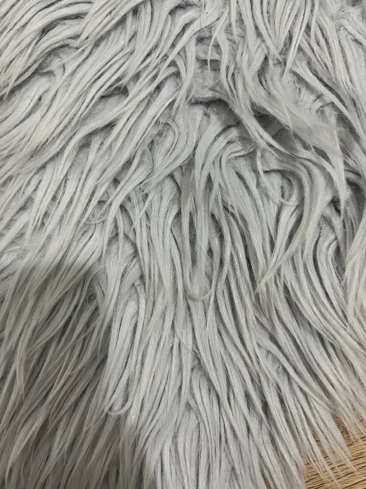 Bohem Gri Peluş Halı - Görsel 3