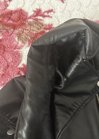 Zara deri ceket - Görsel 3