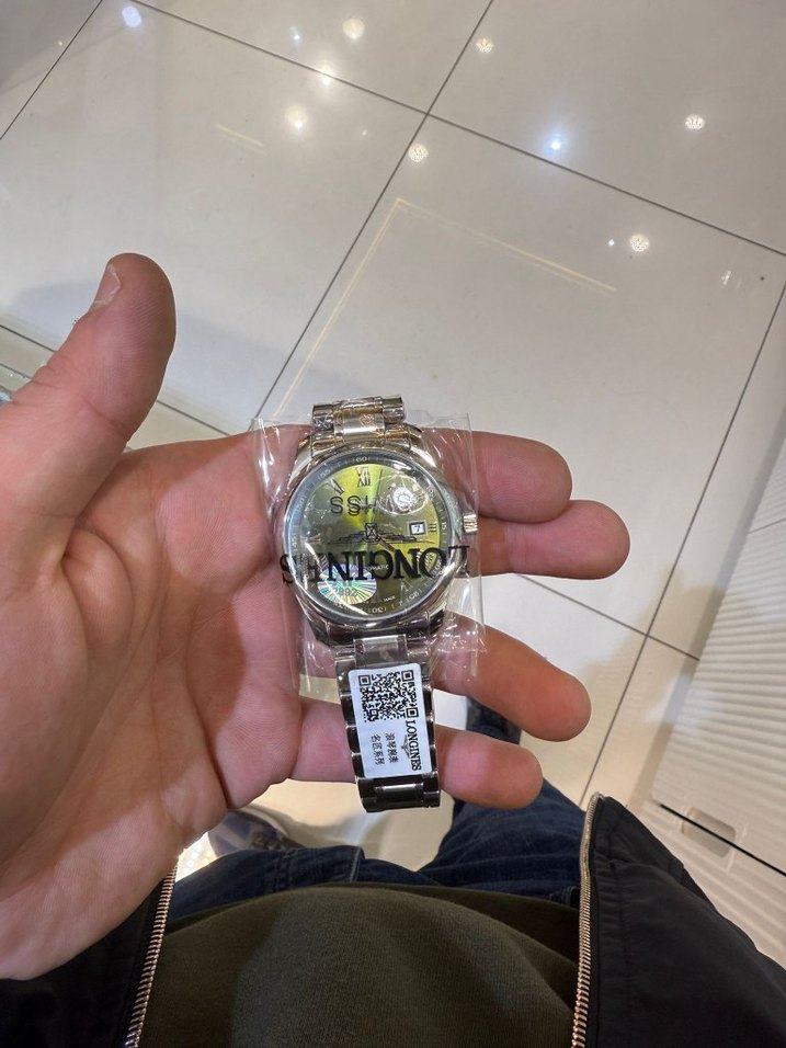 longines Mavi Kadranlı Erkek Kol Saati - Görsel 3