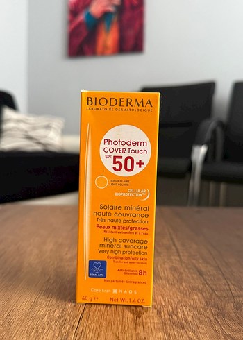 Bioderma Photoderm Cover Touch SPF 50+ Mineral Güneş Koruyucu