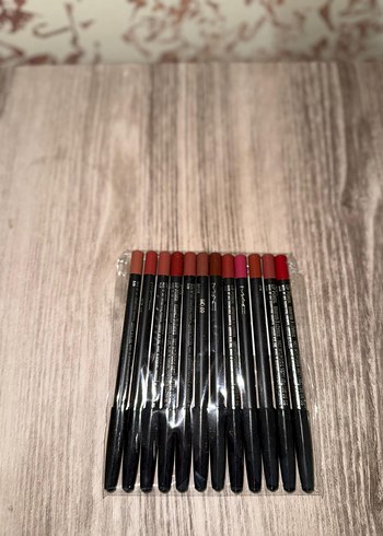 MAC MAC 12'li Koyu Kahverengi Dudak Kalemi Seti