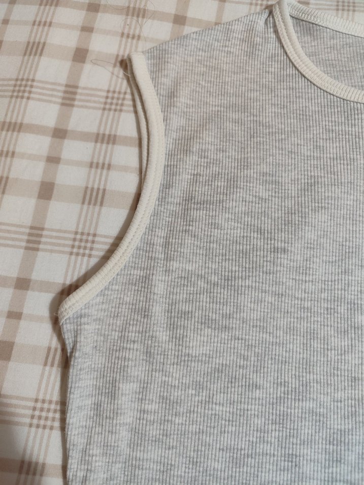 zara askılı crop - Görsel 2