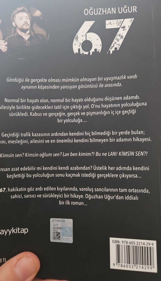 67 - Oğuzhan Uğur'un Romanı - Görsel 2