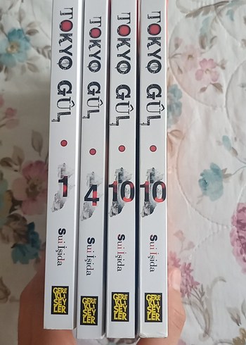 Tokyo Ghoul 1,4,10 Ciltleri - Sui İşida