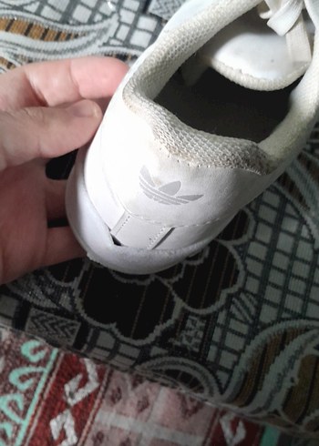 36 Beden beyaz Renk adidas Beyaz Bağcıklı Kadın Sneakers