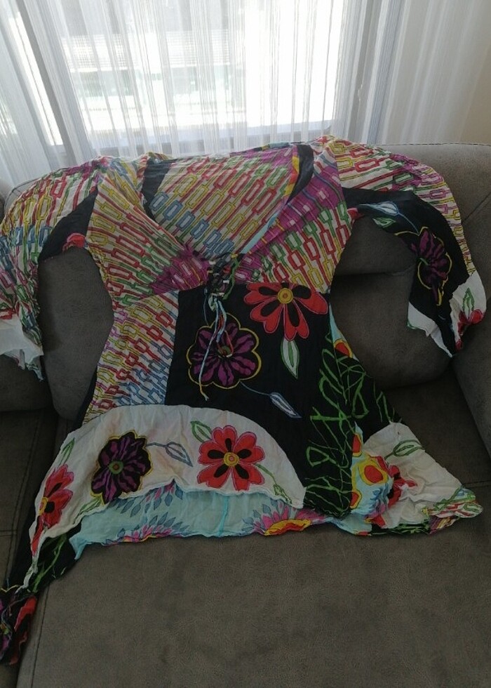 M-L beden Plaj Elbisesi 2 adet - Görsel 2