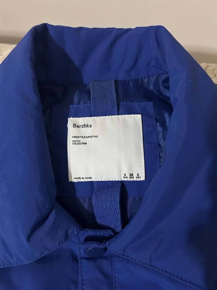 Erkek Çocuk Mavi Düğmeli Ceket - Görsel 3