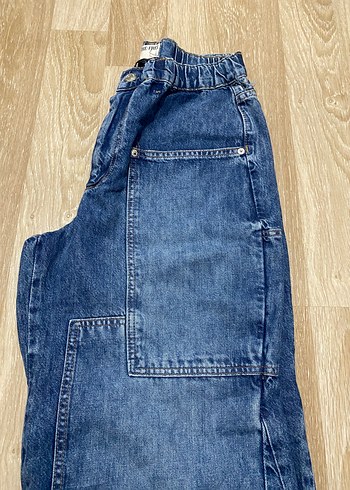 s Beden beyaz Renk FREE PEOPLE Bol Kesim Jean