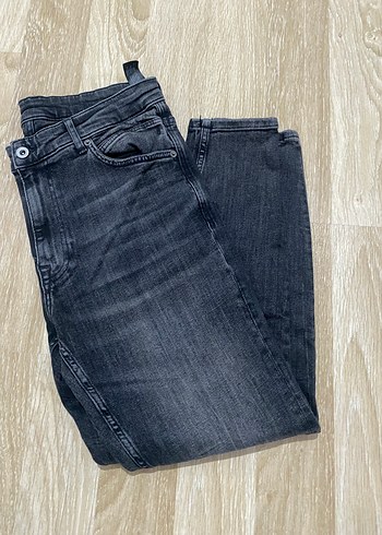 44 Beden ZARA Gri Kadın Skinny Kot Pantolon