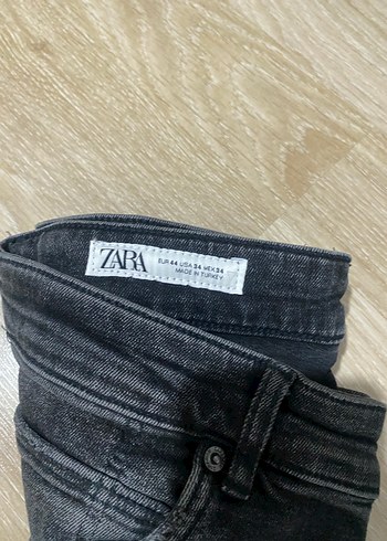 44 Beden gri Renk ZARA Gri Kadın Skinny Kot Pantolon
