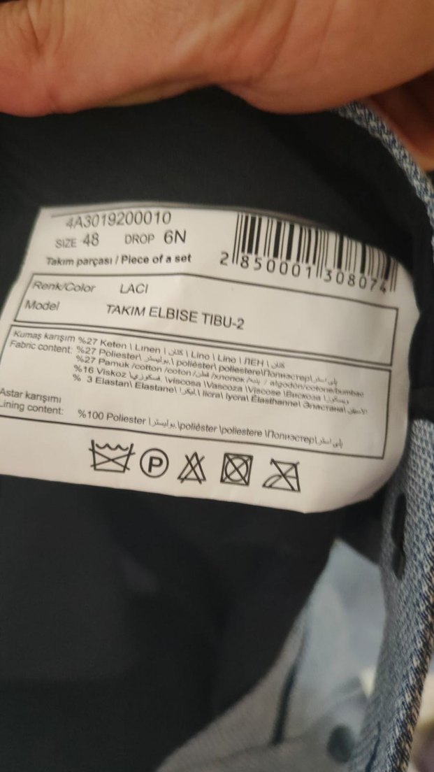 Gri Erkek Regular Fit Takım Elbise - Görsel 2