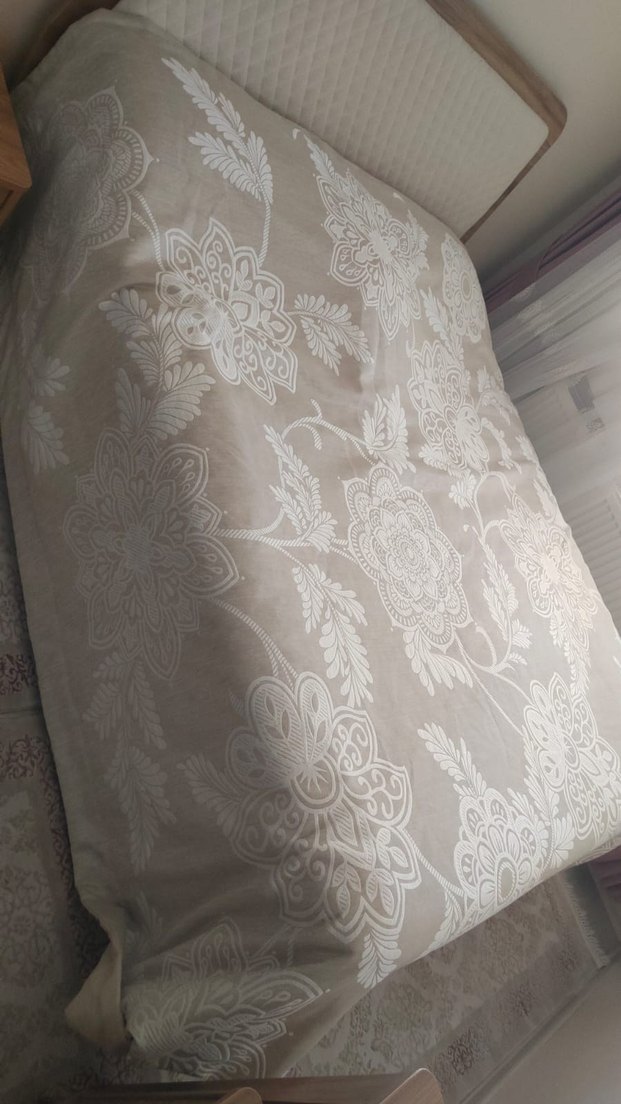 Özdilek marka Çiçek Desenli çift kişilik yatak örtüsü - Görsel 2