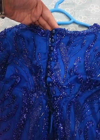 ithal kumaş özel dikim abiye - Görsel 5