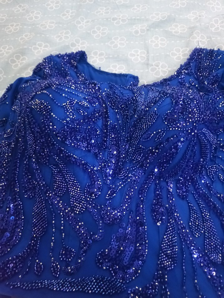 ithal kumaş özel dikim abiye - Görsel 2